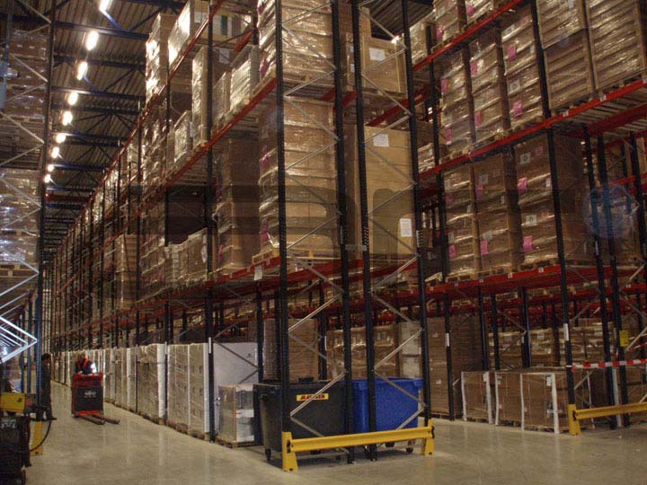 palletstellingen 8 meter hoog